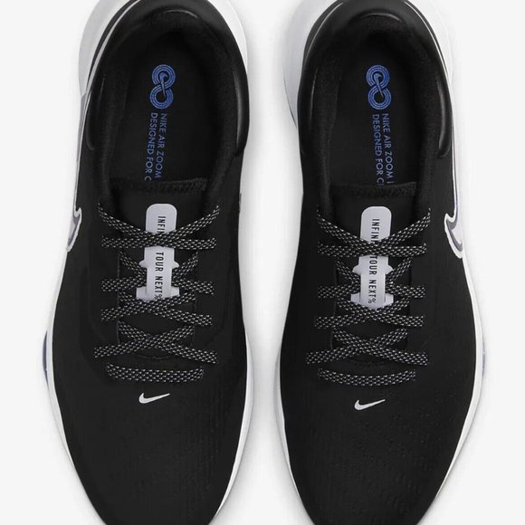 Nike Air Zoom Infinity Tour Next% Golf Size 10 Black Iridescent Shoes DC… - Picture 6 of 16